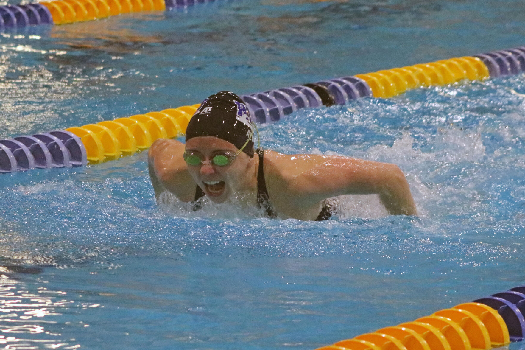 Rice Lake girls swimming vs. Ladysmith 10-29-20